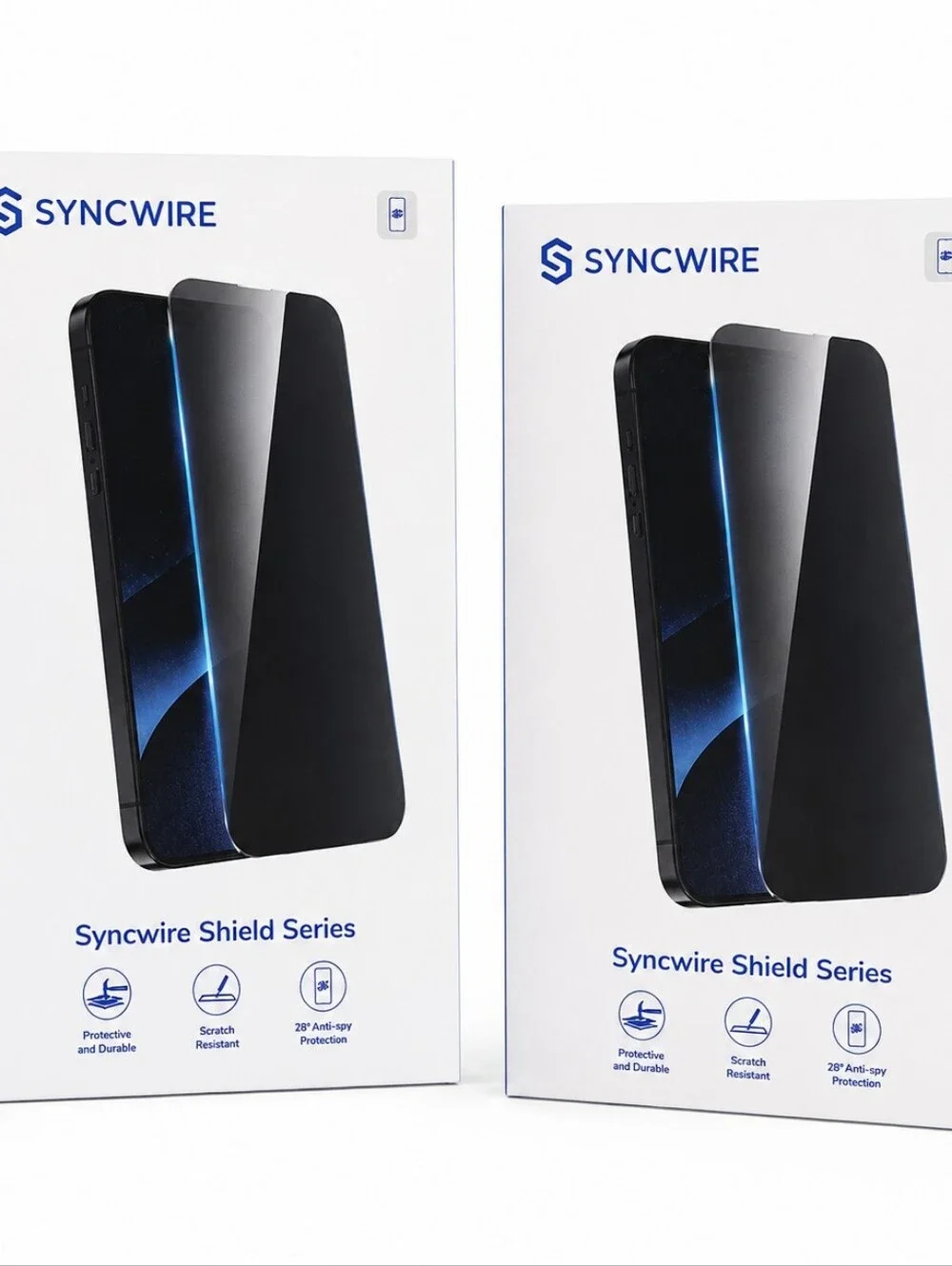 NEW SYNCWIRE Privacy Screen Protectors for iPhone 14 Pro Max 6.7